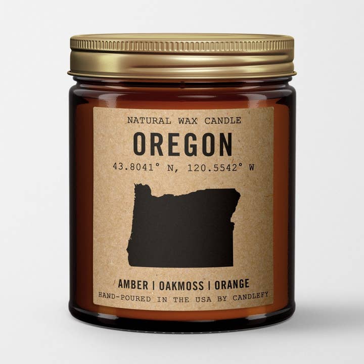 Oregon Homestate kaars voor wholesale door Candlefy