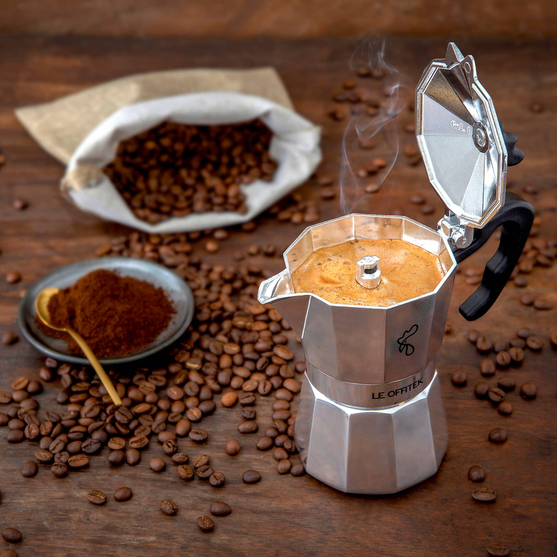 LE OFFICINE SRL - Wholesale Espresso Maker - Amika Coffee Maker 3-6 Tz1