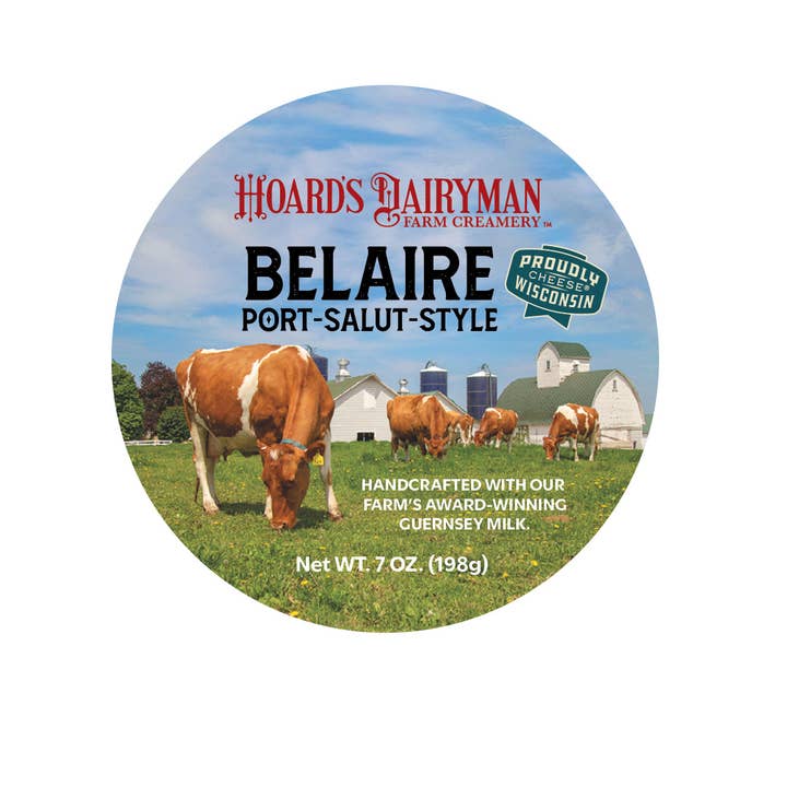 Hoard’s Dairyman Farm Creamery - Wholesale Cheese - Belaire - 12/7oz Retail Cuts1