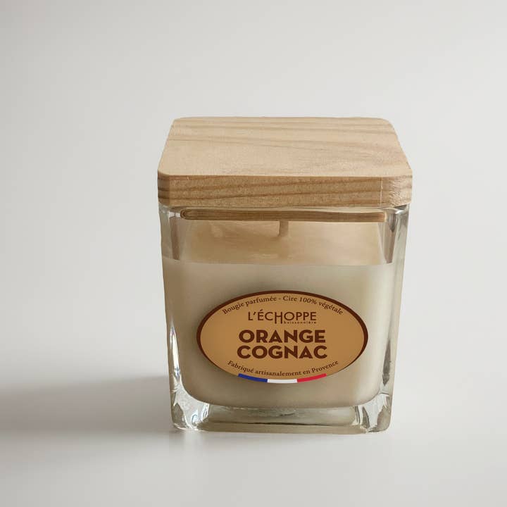 L'Échoppe Buissonnière - Wholesale Jar/Filled Candle - Orange Cognac - Scented Candle 85g1