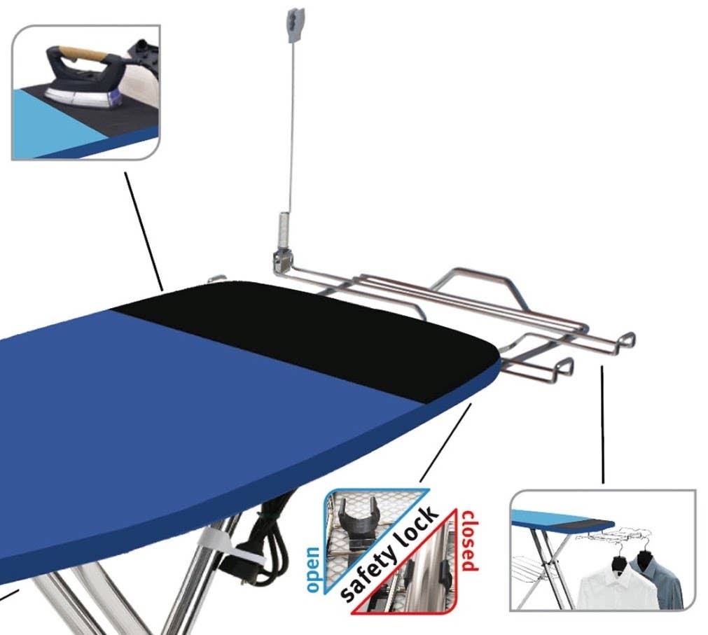 Top House - Wholesale Ironing board - Blue Rugby2