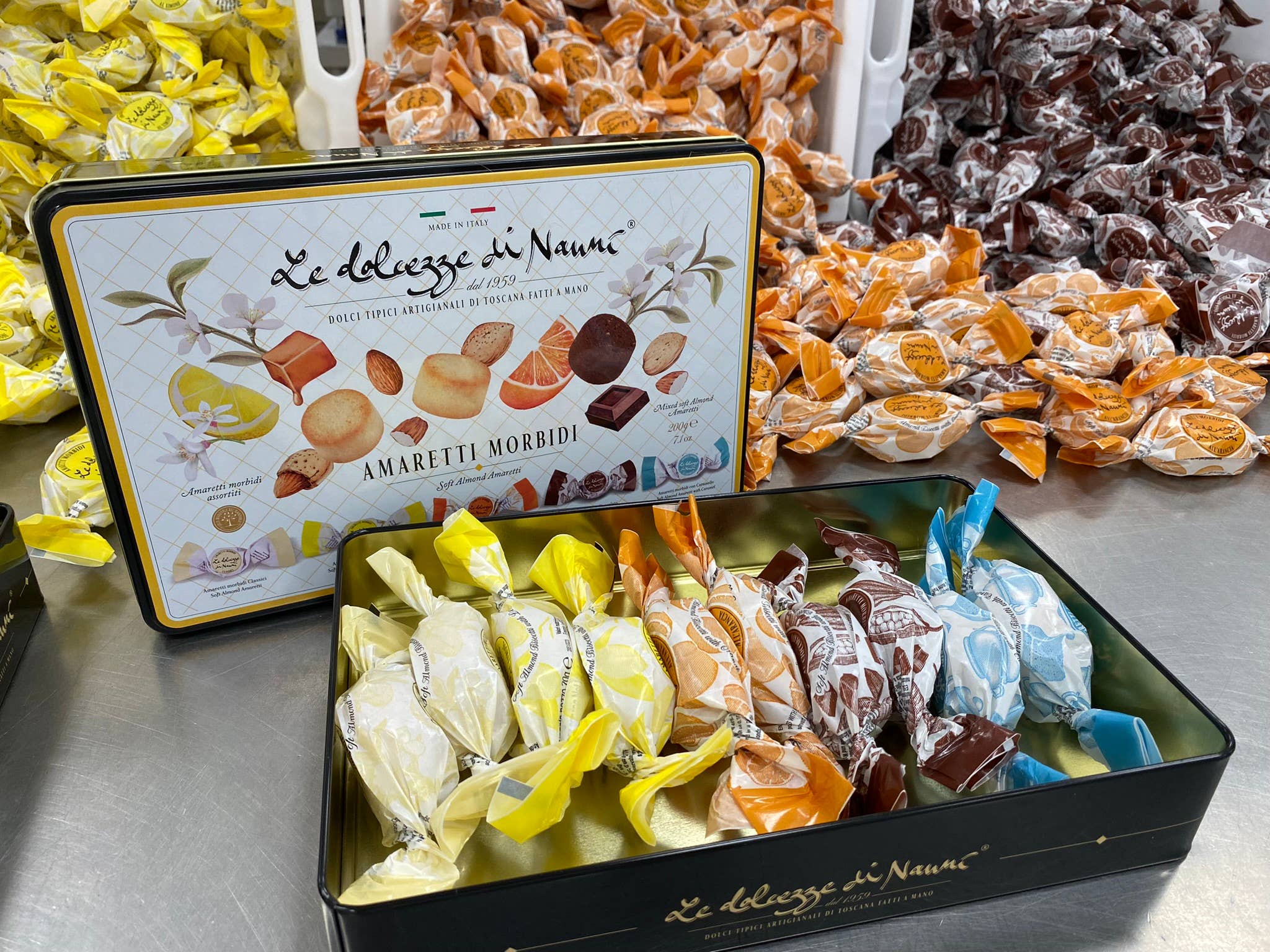 Le Dolcezze di Nanni - Wholesale Cookie - 349 soft mixed candies, gift box, Primavera, Italy5