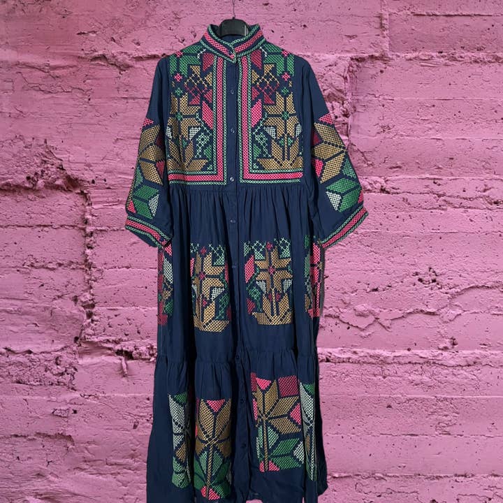 Boho dress for women in embroidered cotton in colors and other Purchase Wholesale korean clothes. Free Returns & Net 60 Terms on Faire trending on Faire.