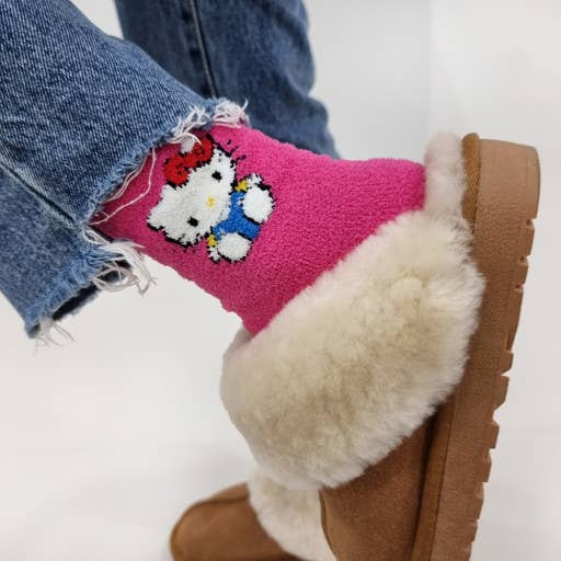 K_Wonderland - Wholesale Socks - Women's - Sanrio Characters ultra-soft cozy warm Sleeping Socks