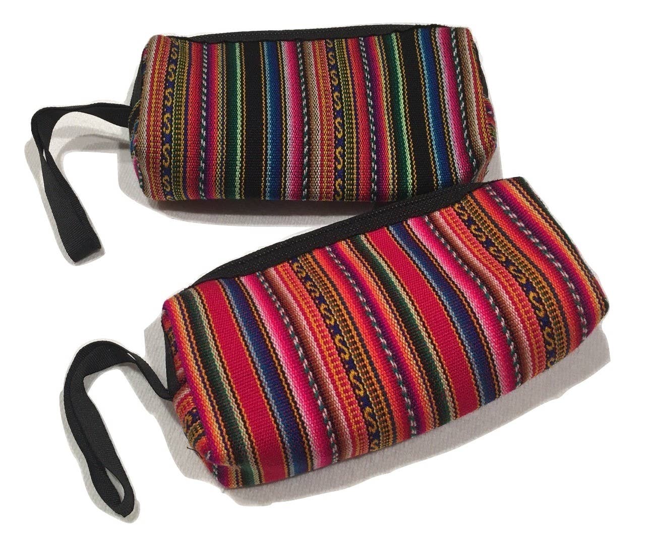 Sanyork Fair Trade - Wholesale Makeup/Cosmetic Bag - Manta Cylinder Cone Bag Make Up Personal Items Lined Zipper