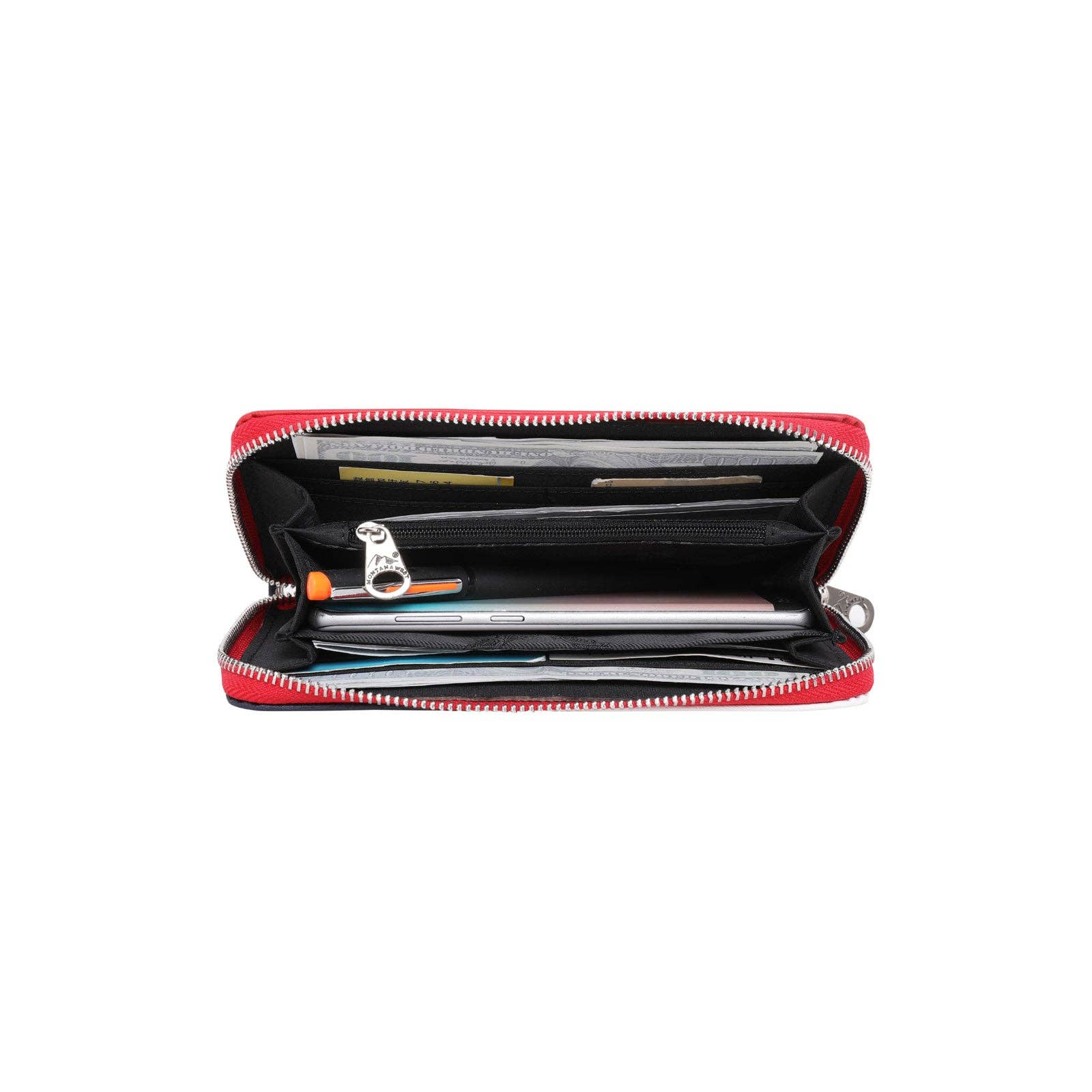 REMOVED BRAND - Vente Portefeuille – femme - Portefeuille Montana West Texas Pride Collection TX-W003K5