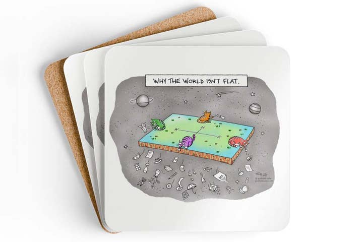 Graham Sale - Wholesale Coasters - Flat Earth.0