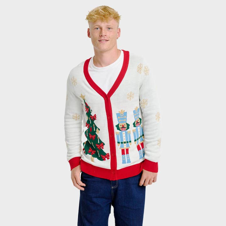 Le Cardigan de Noël Casse-Noisette – Hommes pour la vente par Happy Seasons