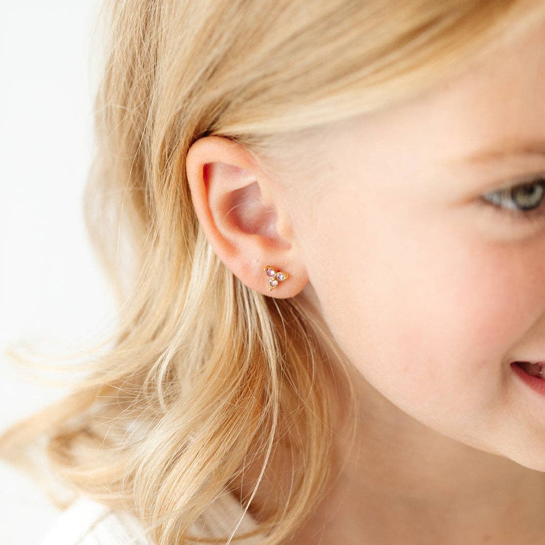 Pip Pop Post – wholesale Stud/post earrings – Ombré Gem4