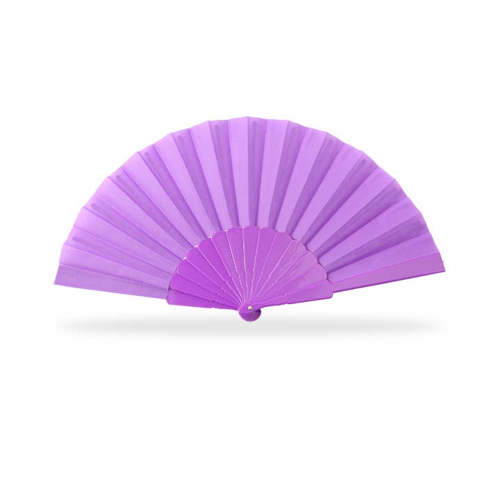 Cuatrogotas - Wholesale Party/paper folding fan - Children's plastic fan in solid colors.
Ref-A6001