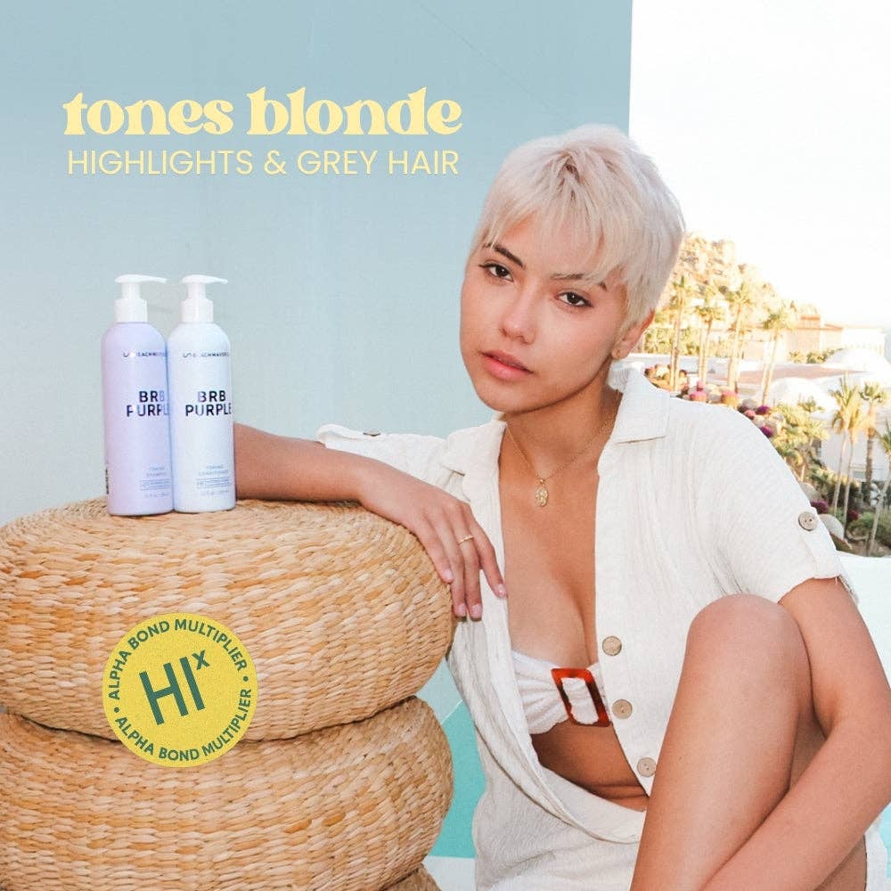 VIAI Beauty – wholesale Hair conditioner – BRB Blonde Purple Conditioner1