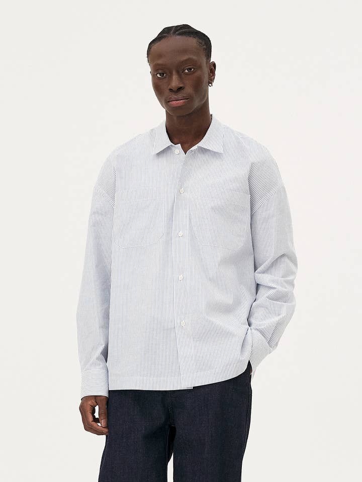 Bora Lichtblauwe strepen voor wholesale door NOYOCO