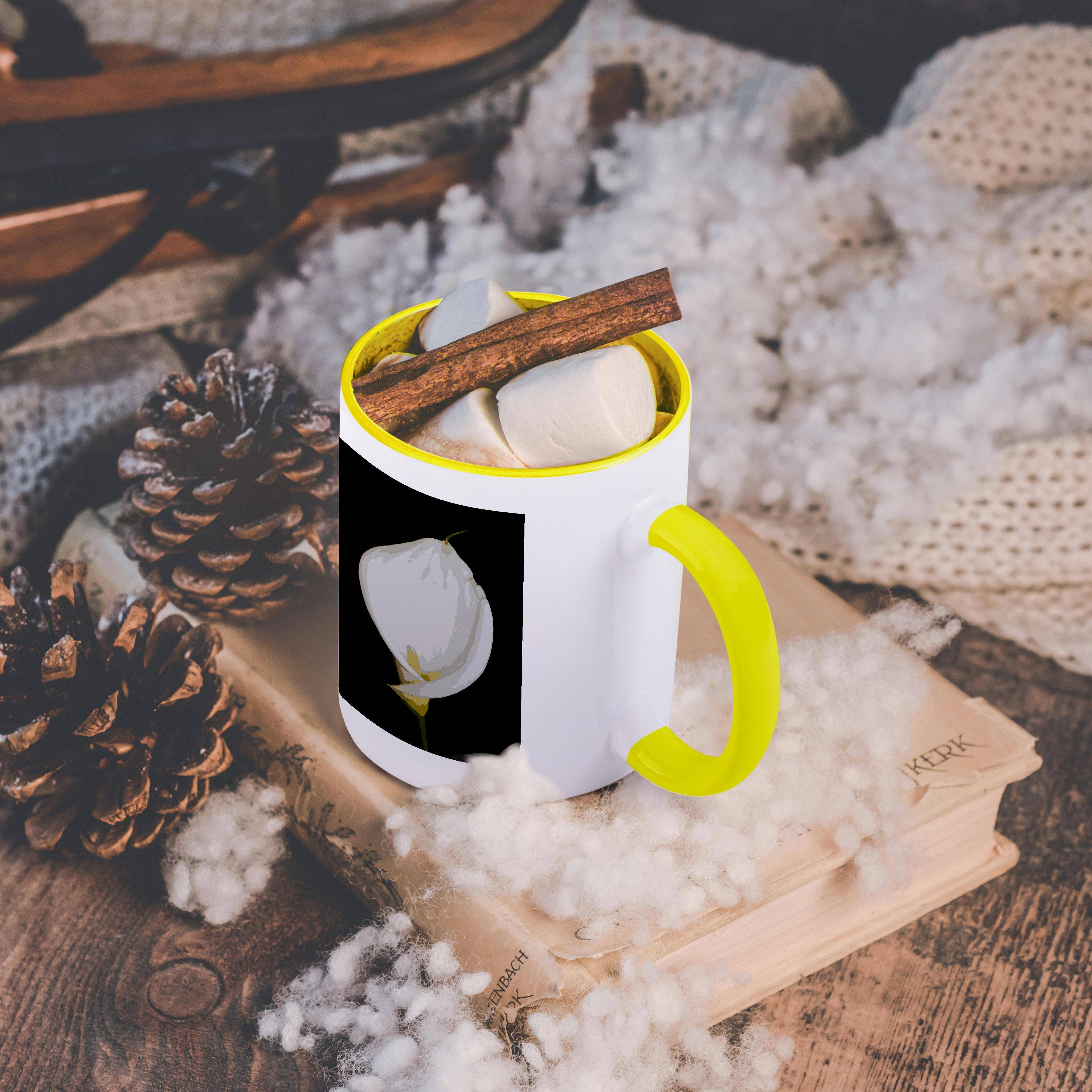 3dRose - Wholesale Coffee Mug - 3dRose, Easter Lily Isolated Botanical Vector, Mug5