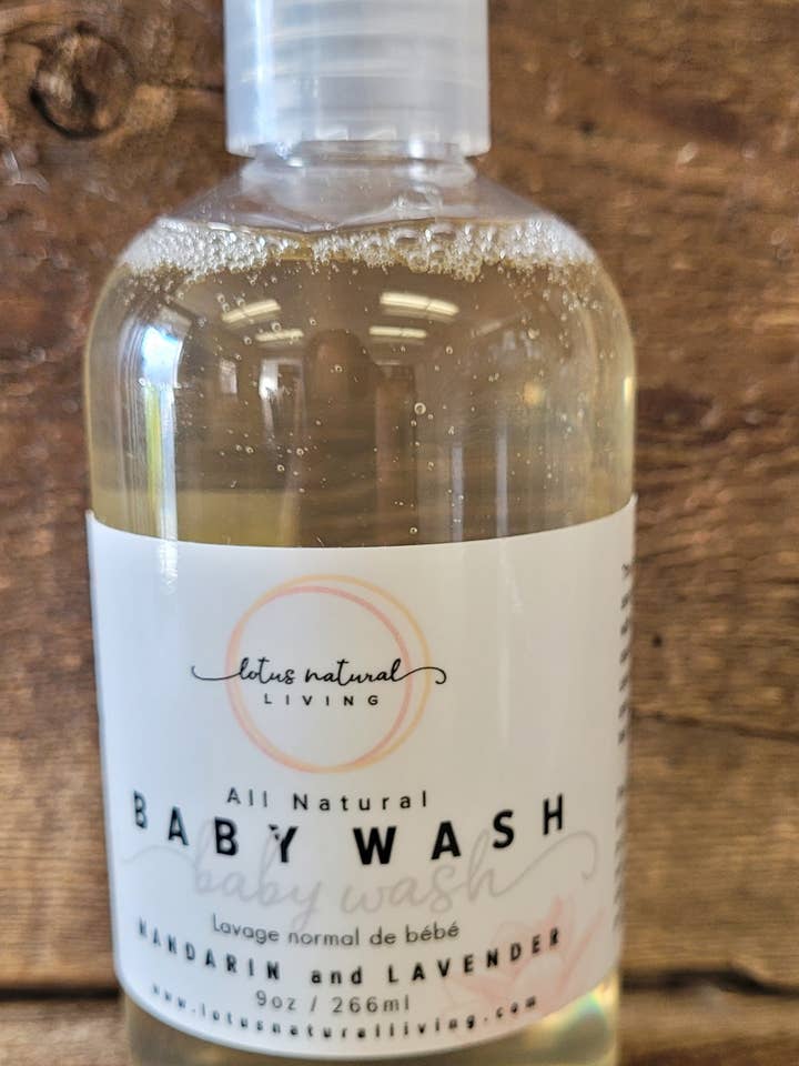 All Natural Baby Wash for wholesale by Lotus Natural Living
