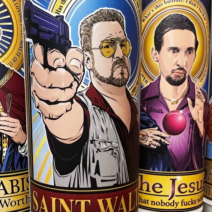 Saint Walter Prayer Candle ๐ฏ๏ธ for wholesale by Cleaver And Blade