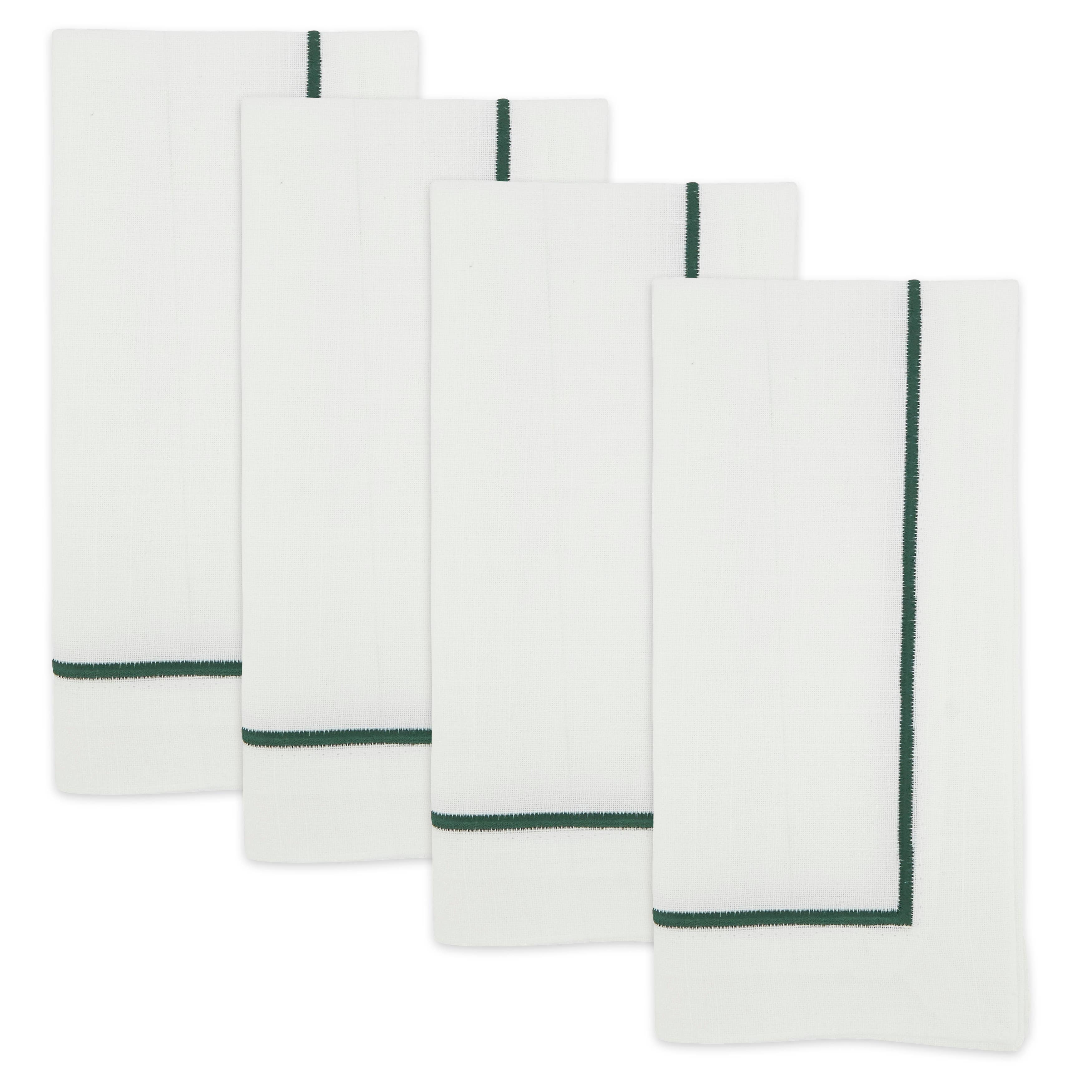 Saro Lifestyle - Wholesale Dinner & Cloth Napkin - Embroidered Line Design Napkin17