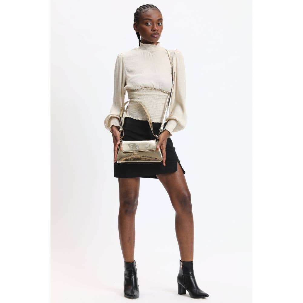 Urban Expressions - Vente Sac porté épaule – femme - Sac bandoulière métallique Donna25