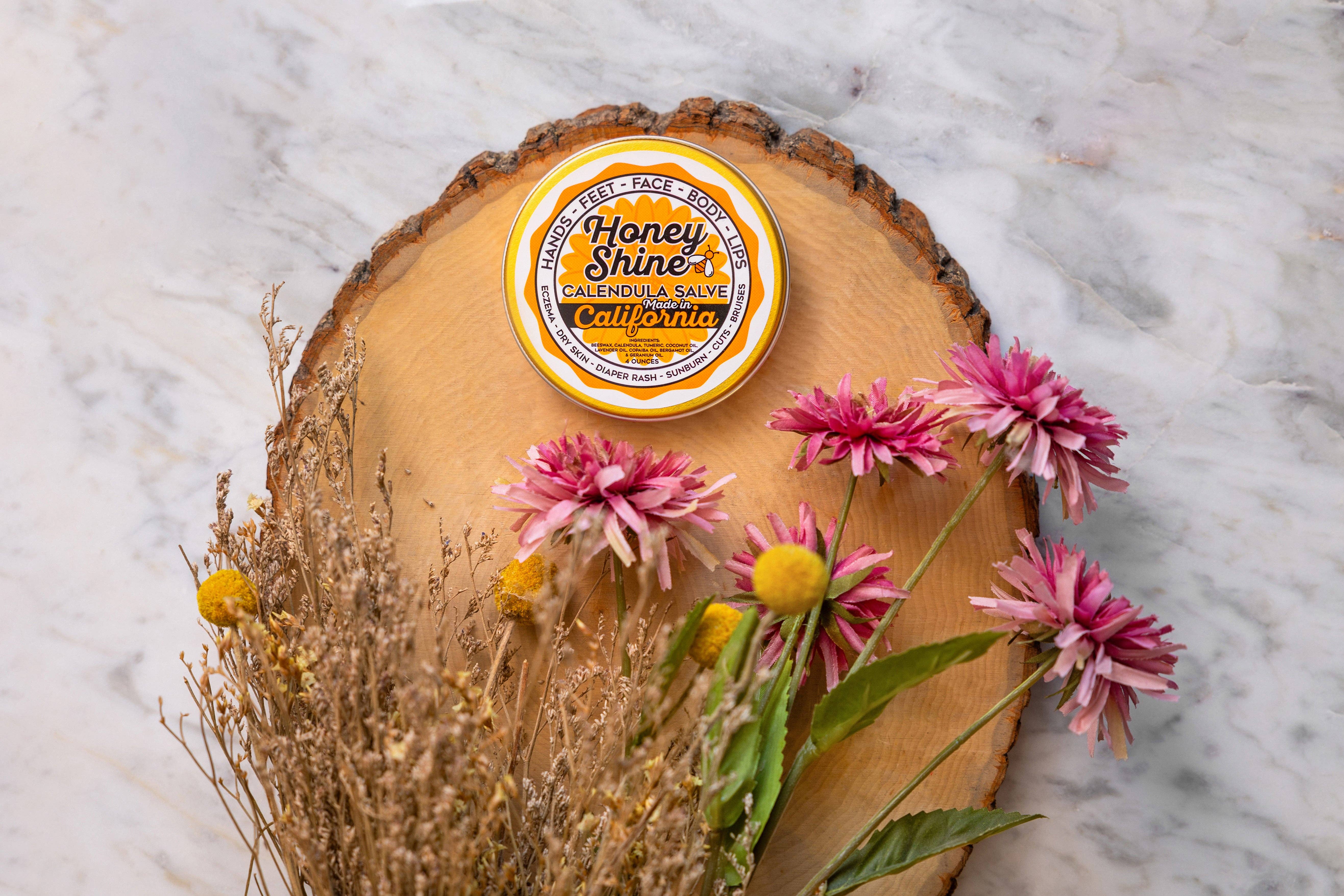 Honey Shine Calendula | Danielle Rae Calendula Co - Vendita all'ingrosso Unguenti/Balsami/Creme curative - Unguento alla calendula Honey Shine8