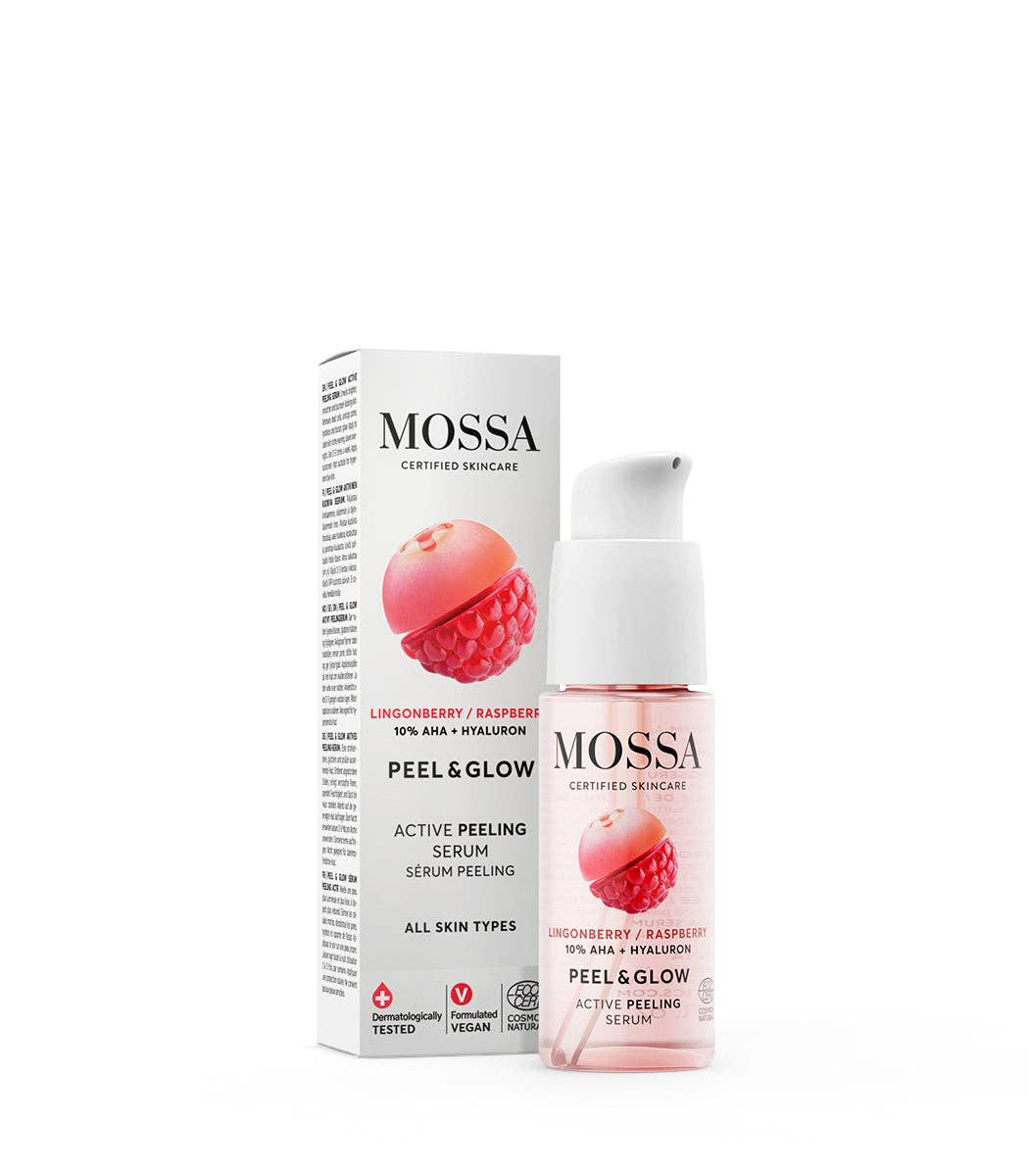 MOSSA Naturkosmetik - Wholesale Facial Serum/Concentrate - PEEL & GLOW Active Peeling Serum