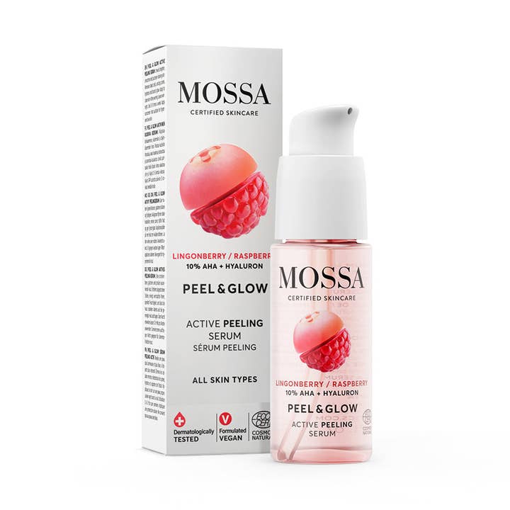 MOSSA Naturkosmetik - Wholesale Facial Serum/Concentrate - PEEL & GLOW Active Peeling Serum0
