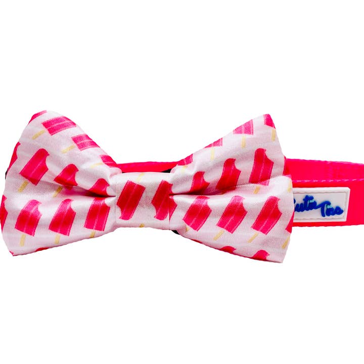 Cutie Ties - Wholesale Pet Bow Tie - Dog - Ice Pops Pattern Dog Bow Tie