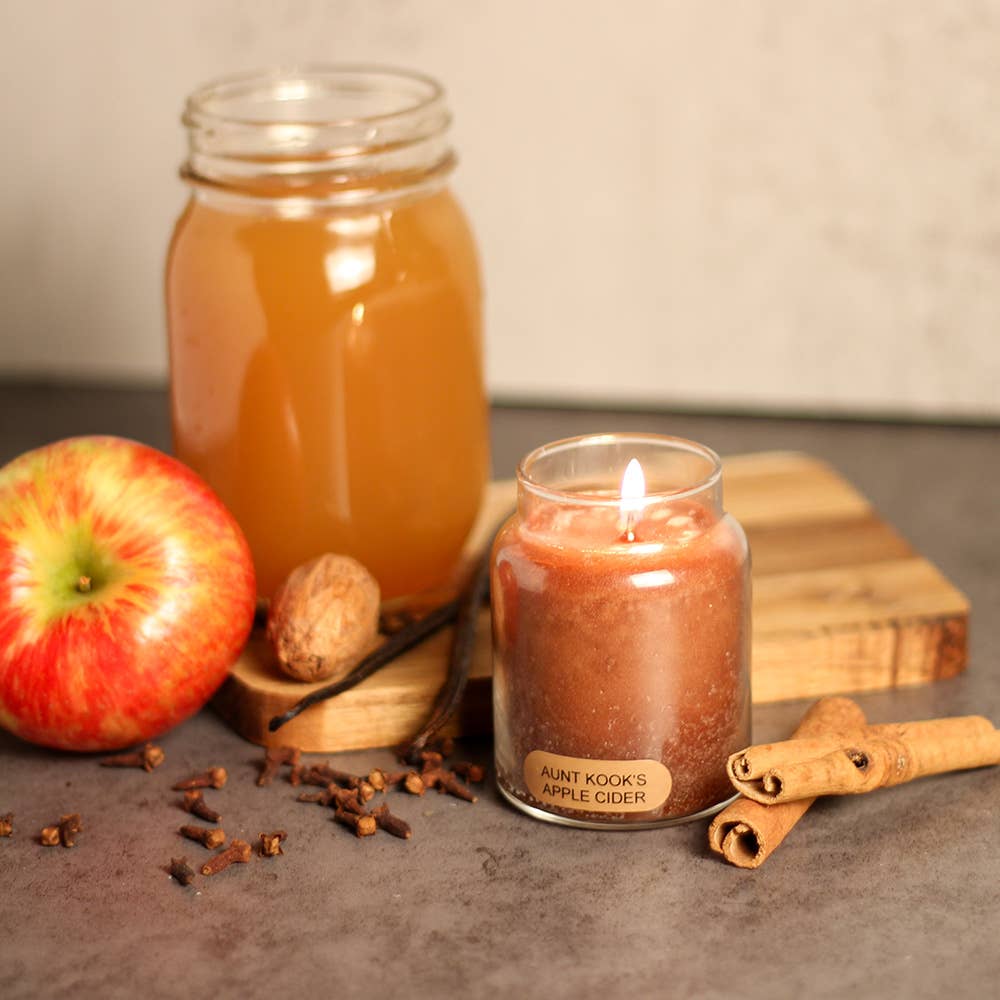 A Cheerful Giver - Wholesale Jar/Filled Candle - KOTL Baby Candle (6oz.) – Aunt Kook's Apple Cider3