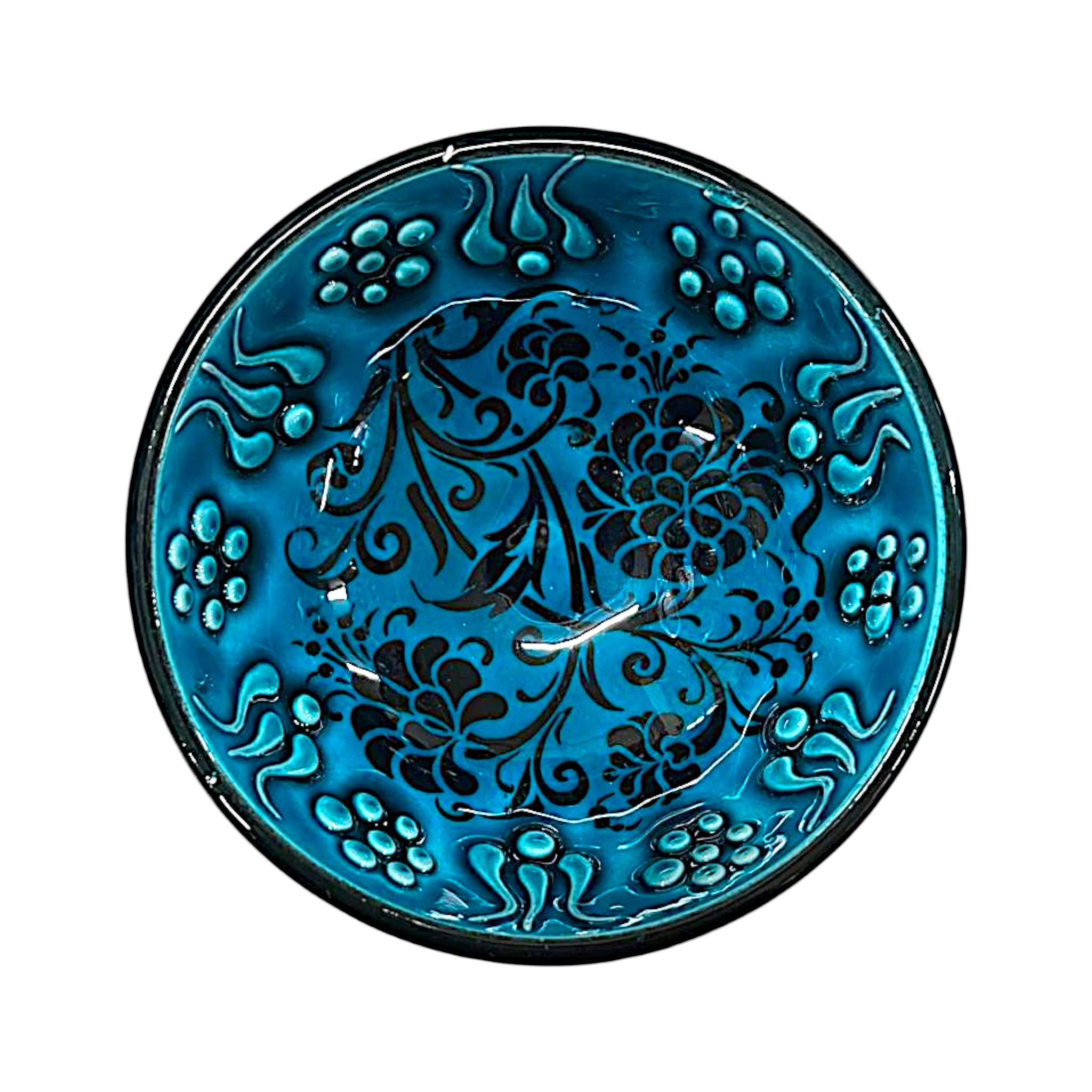 Import Corner – Engroshandel Skål – Rund keramisk skål med reliefdekoration3