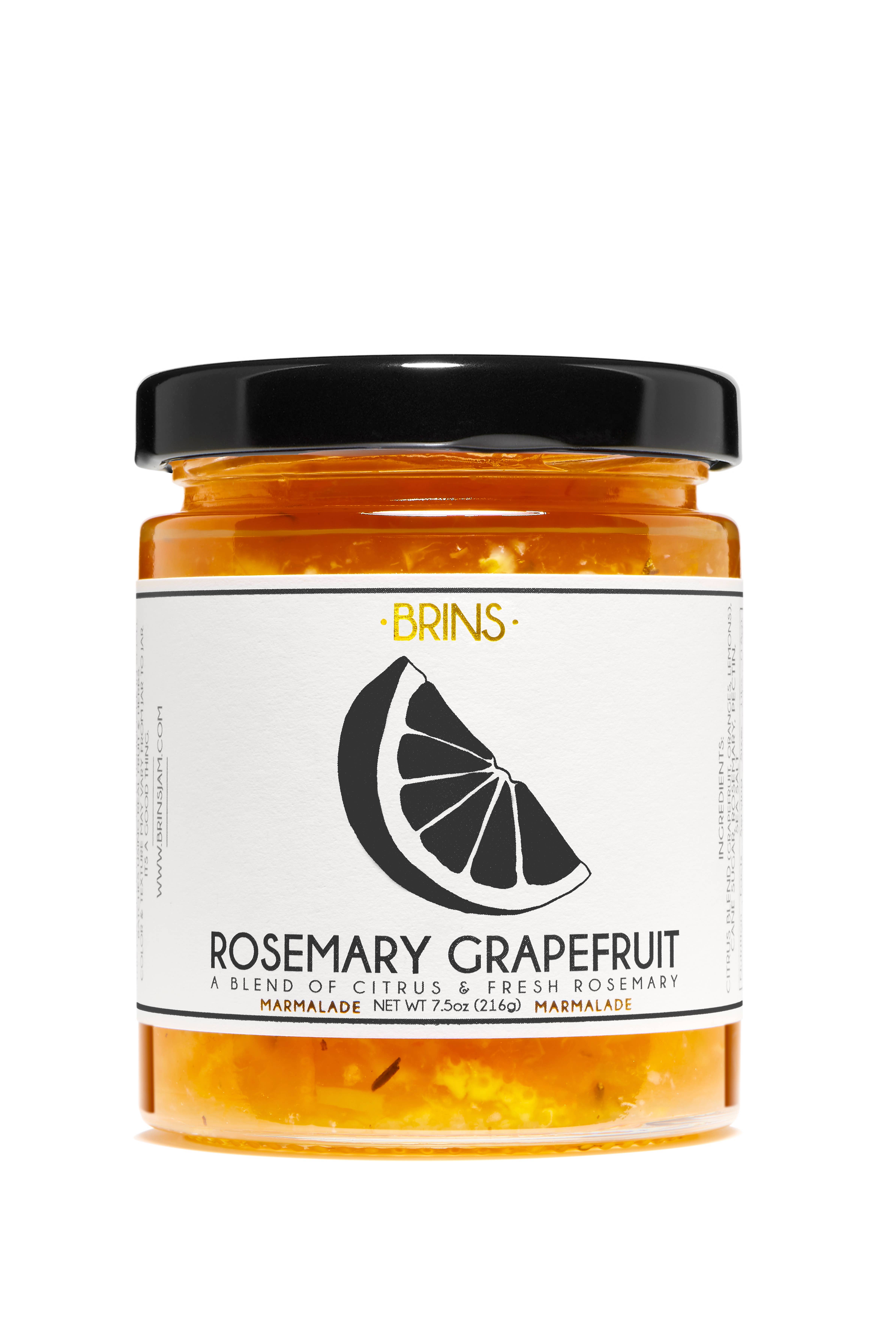 BRINS - Wholesale Jam/Jelly - Rosemary Grapefruit Marmalade