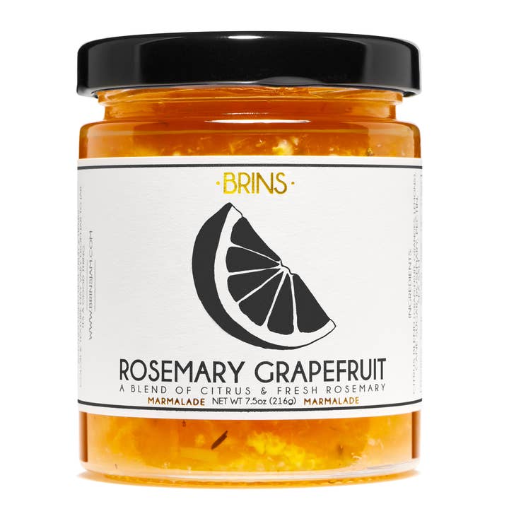 BRINS - Wholesale Jam/Jelly - Rosemary Grapefruit Marmalade