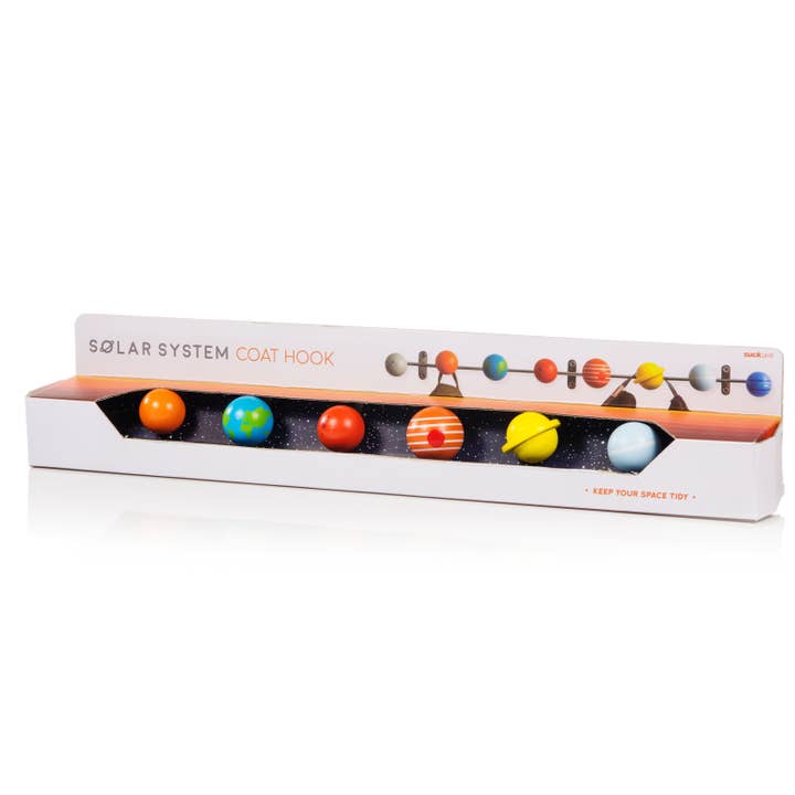 SUCK UK Ltd - USA - Wholesale Wall Hook - Solar System Coat Hooks