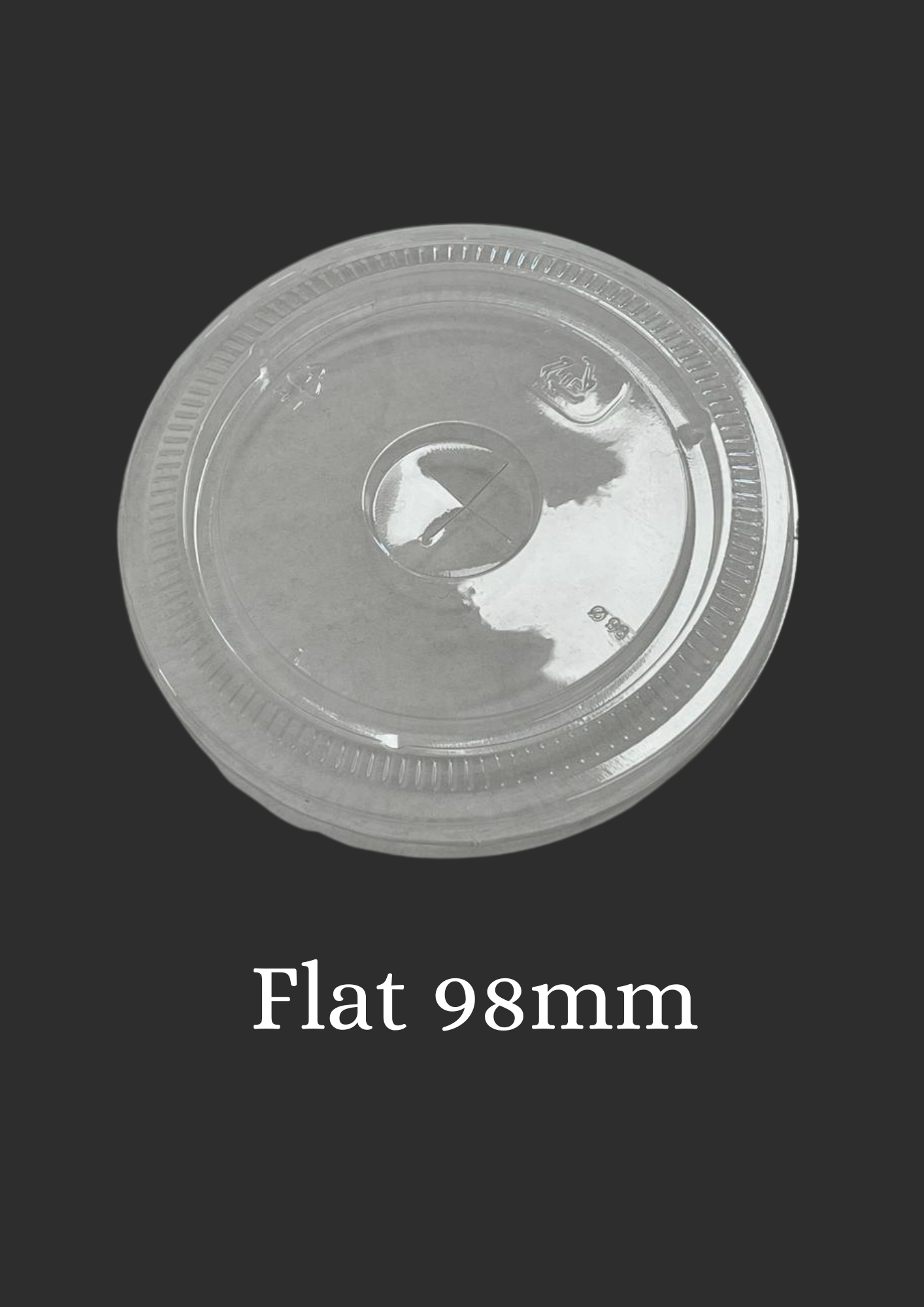 UNIMIX FLORAL - Wholesale Disposable Cup - Disposable PET Cup & Lid 98mm In Various Sizes & Types 50/PK5