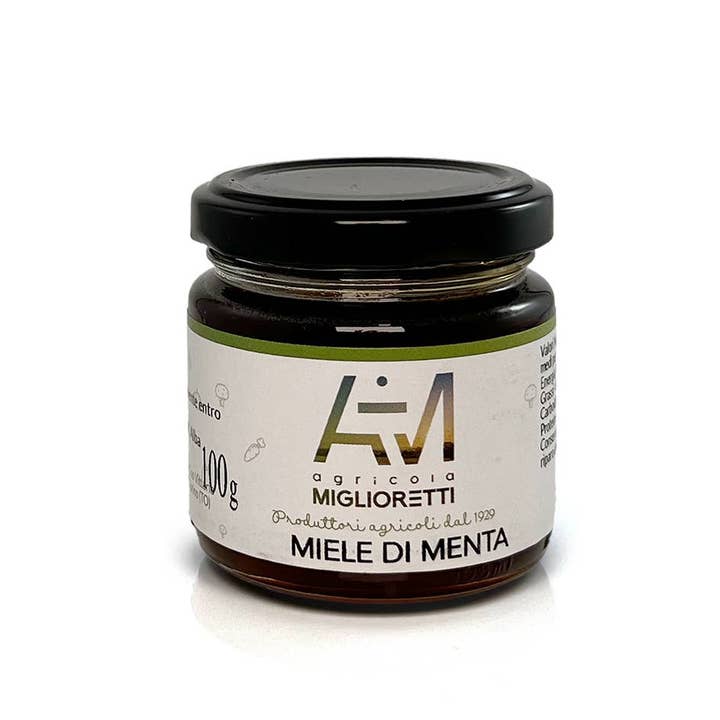 Mini Mint Honey 100g MIGLIORETTI | Tea & Cheese | Italy for wholesale by Santini Gusto Unico