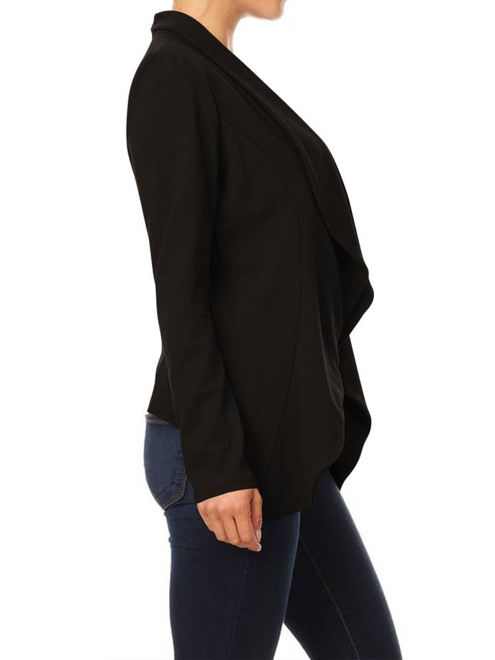 MOA COLLECTION - Wholesale Blazer - Women's - Women's Casual Office Work Basic Blazer Jacket S-3XL5