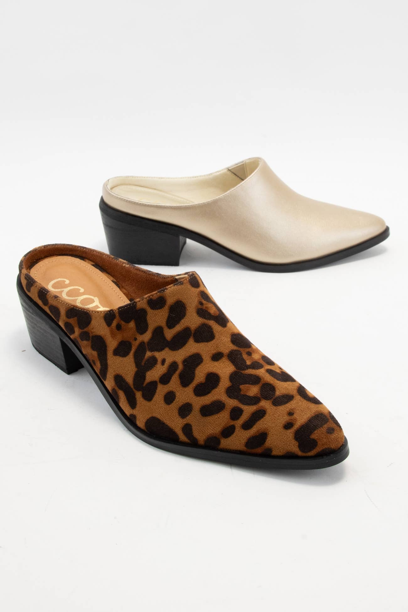 CCOCCI - Wholesale Mules - Women's - CCOCCI MINI PACK | GINA POINTED-TOE BLOCK HEEL MULE10