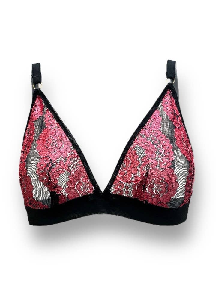 Sujetador de Encaje con Banda Ancha Amoura para venta al por mayor de Abigail Walker lingerie