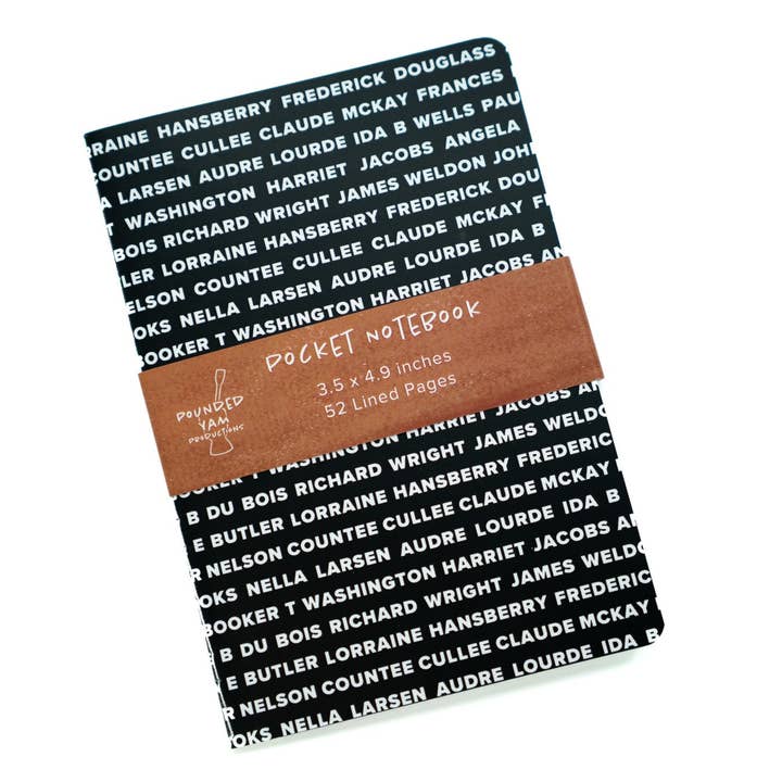 Zaknotitieboek: Klassieke Zwarte Auteurs voor wholesale door Pounded Yam Productions