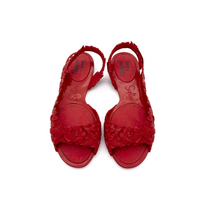 Sunies - Wholesale Sandals - Women's - FLEXI Butterfly Red2