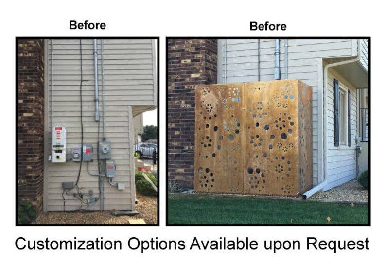 Rustica Ornamentals - Wholesale Outdoor Ornament/Decor - Outdoor Privacy Screen / Metal Wall Sculpture8