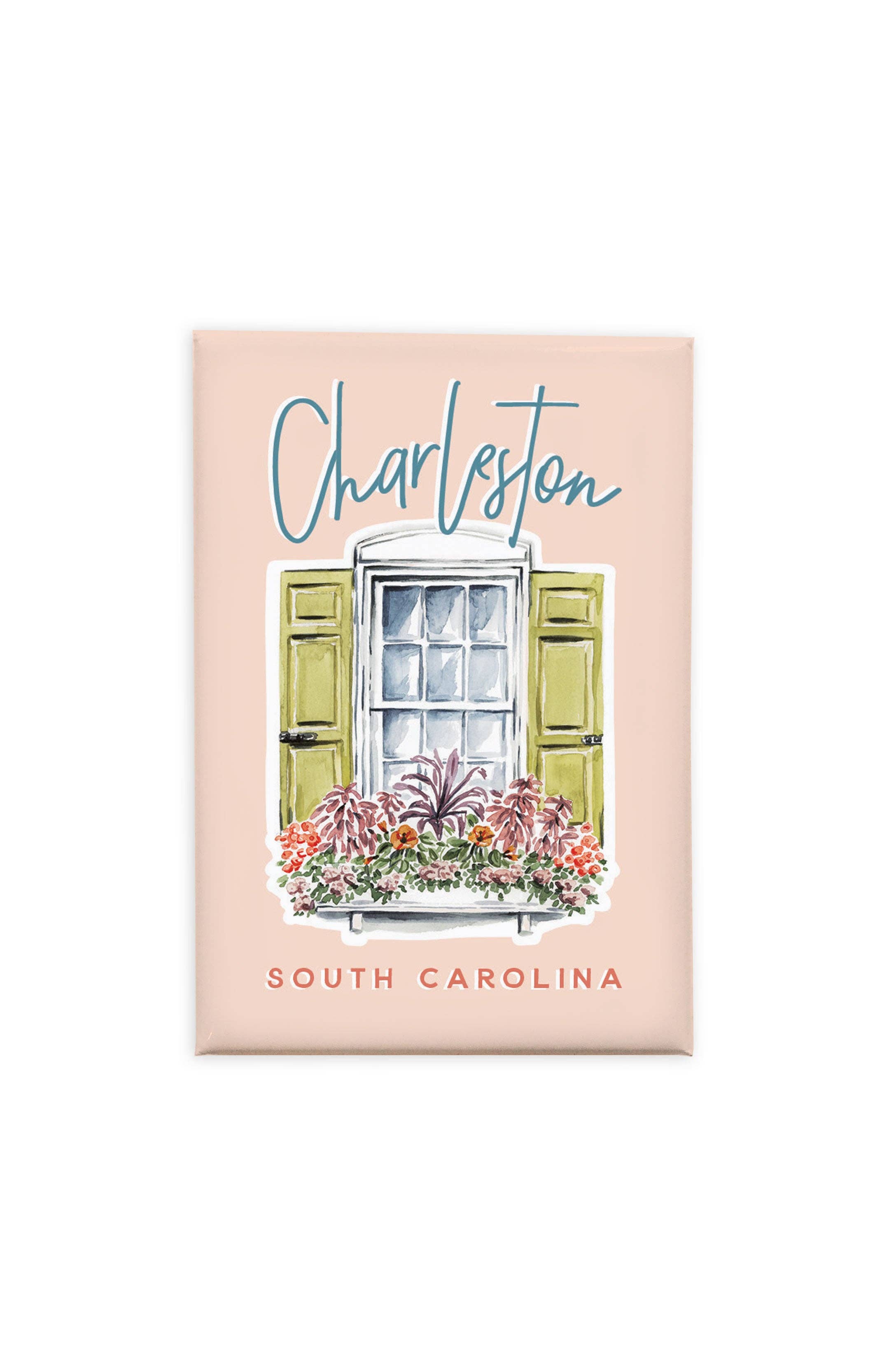 Texture Design Co - Wholesale Magnet - The Charleston Flower Box Magnet2