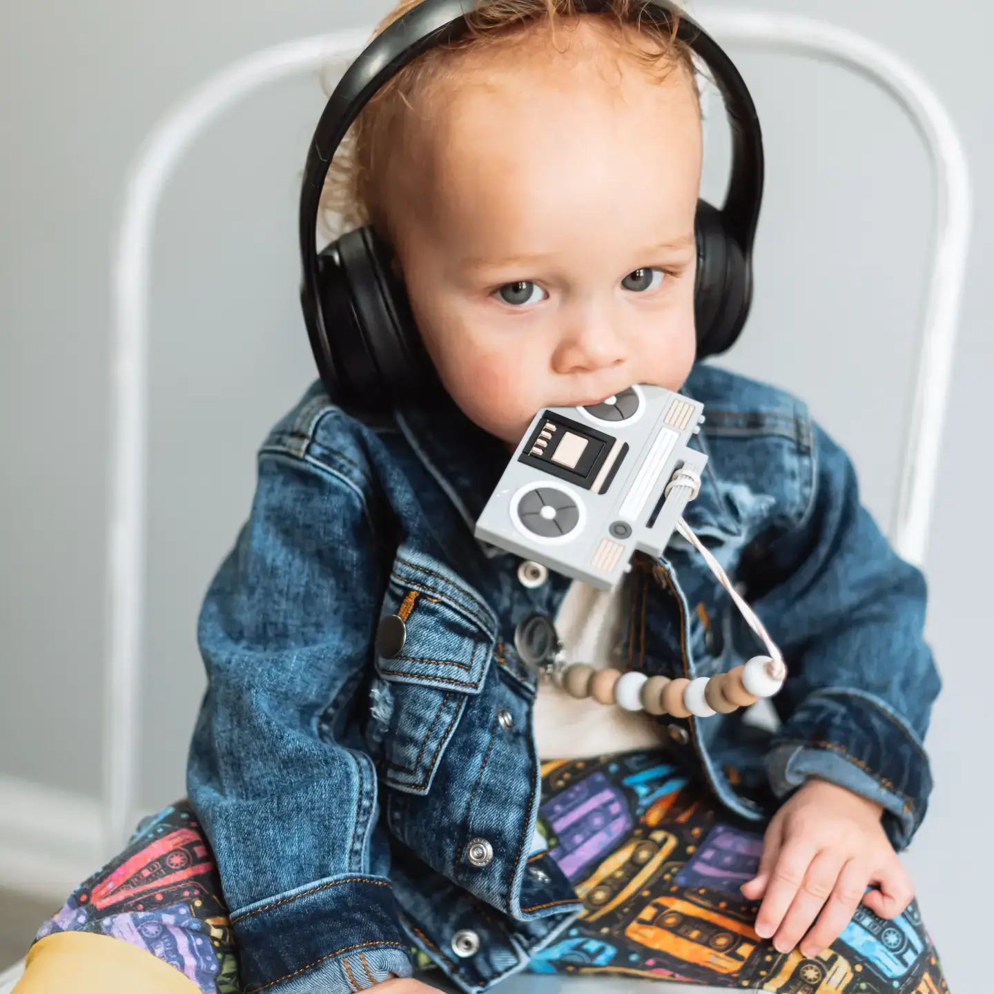 Gummy Chic - Wholesale Teether (Not Clip-On) - Baby - Boom Box Radio Silicone Teething Toy- Baby Gift6