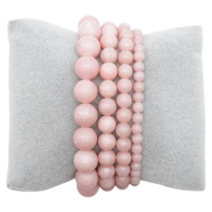 Chinese pink opaal armband voor wholesale door Foliesbijoux