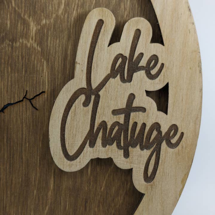 Chatuge Woodsmith Company - Venta al por mayor Mapas - Mapa en Capas del Lago Chatuge - Redondo2