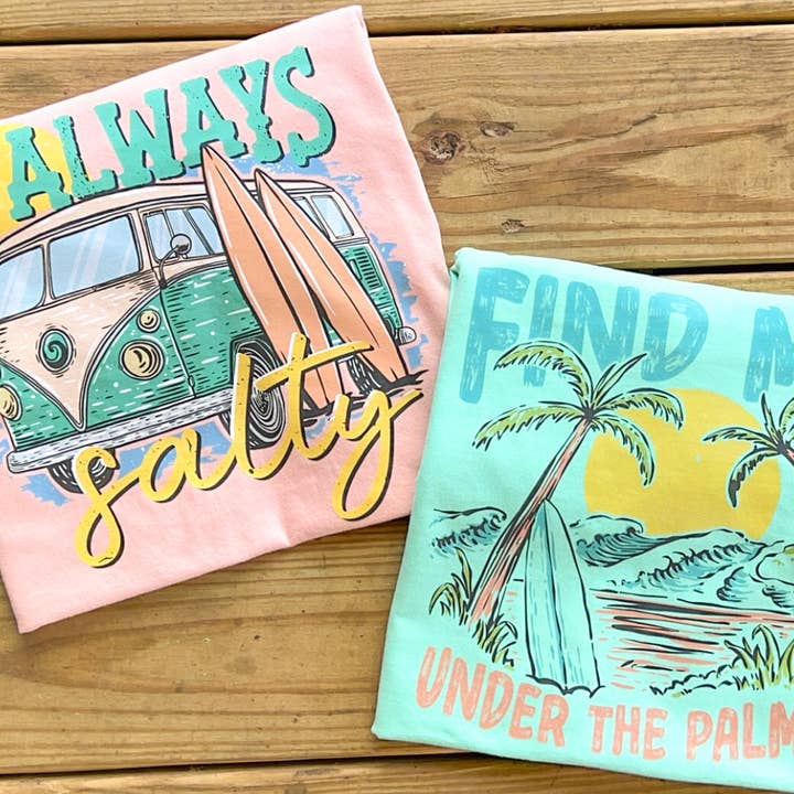 Retro Comfort Colors T-Shirts for wholesale by COTTON PRESS CO.