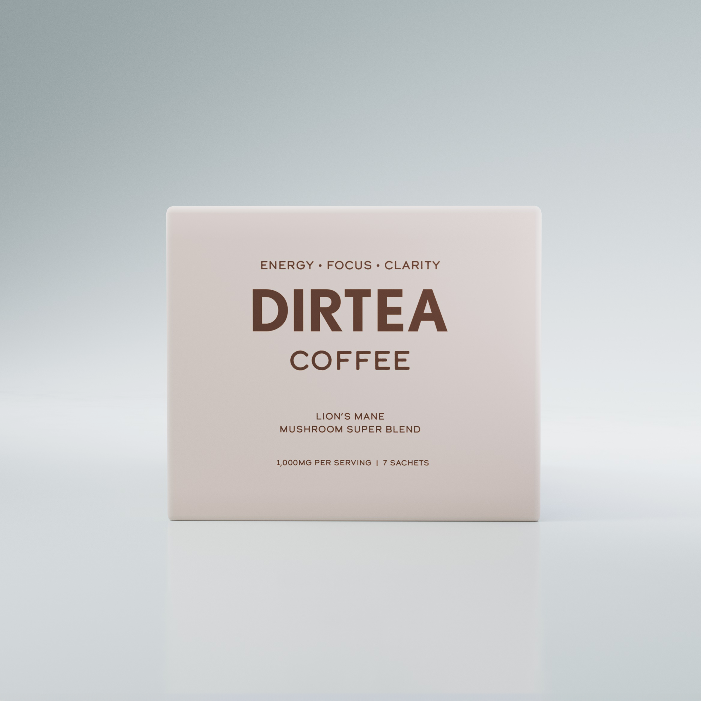 DIRTEA – wholesale Instant coffee/espresso – Mushroom Coffee x 7 Sachets1