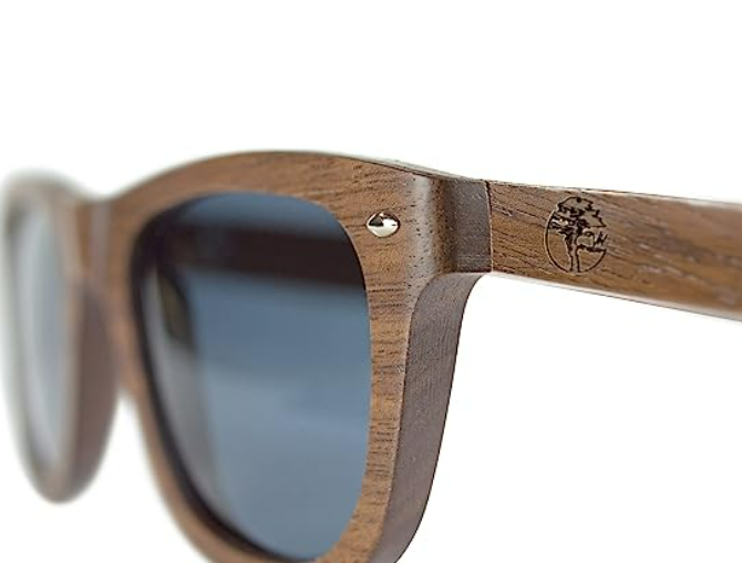 Forrest & Harold - Wholesale Sunglasses - Men's - Handmade Wooden Sunglasses - All Wood Premium Wayfarer3