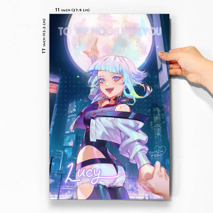 Lucy Cyberpunk Edgerunners Poster (11x17") for wholesale by ToasterKiwi