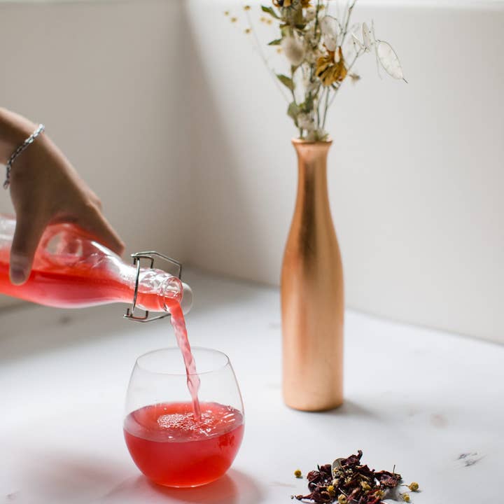 Happy Gut - Wholesale Health/Detox Tea - Blueberry Blossom Kombucha and Water Kefir Infusion1