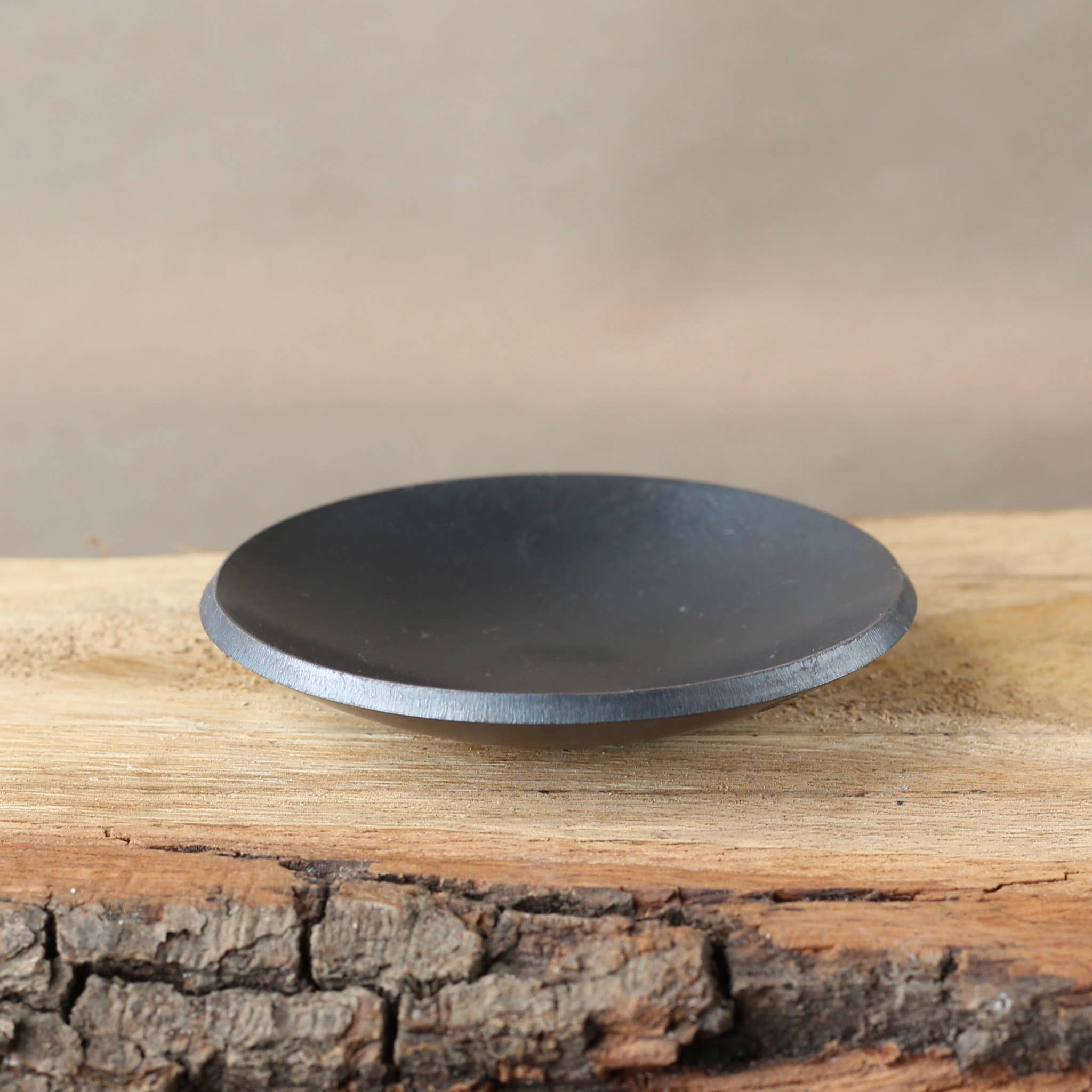 Coach House Forge – wholesale Candle holder – Handforged Smooth Pressed Iron Candle/Ring Dish3