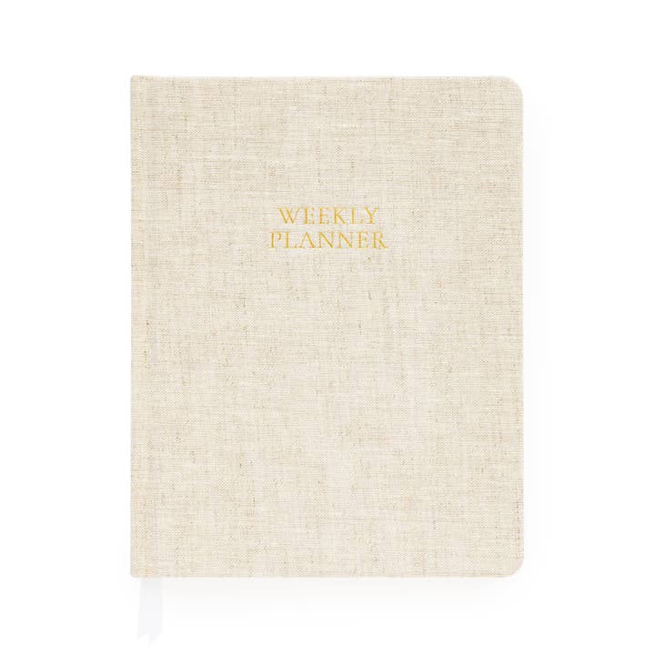 Undated Weekly Planner, Flax for wholesale by Sugar Paper