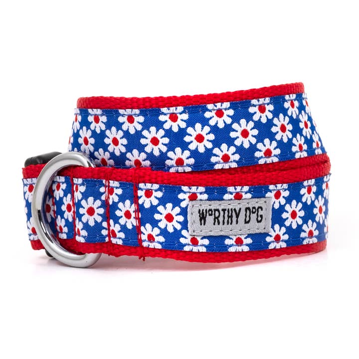 Navy Daisies Collar for wholesale on Faire
